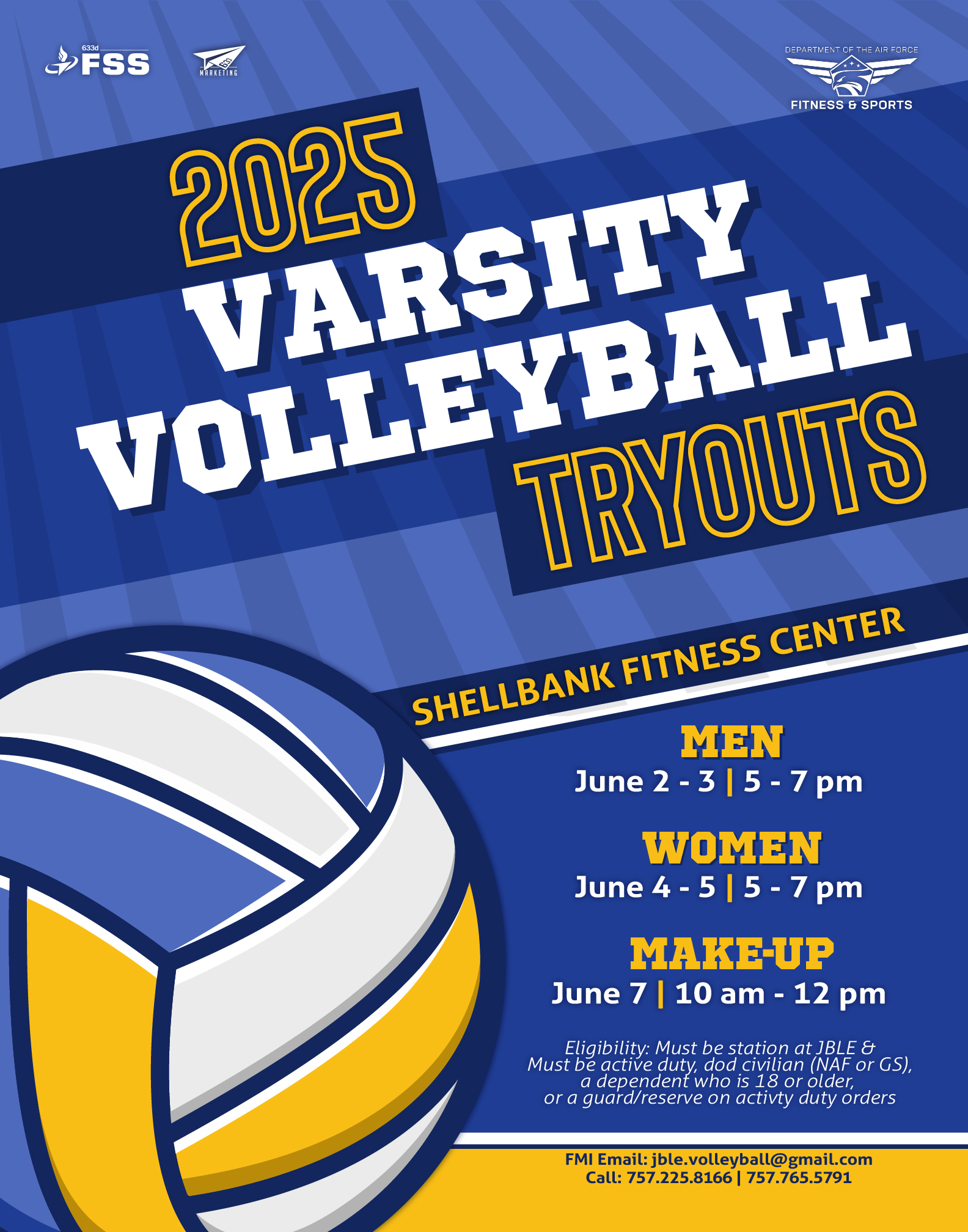 JBLE-Langley Varsity Volleyball Tryouts JBLE-Langley Varsity Volleyball Tryouts